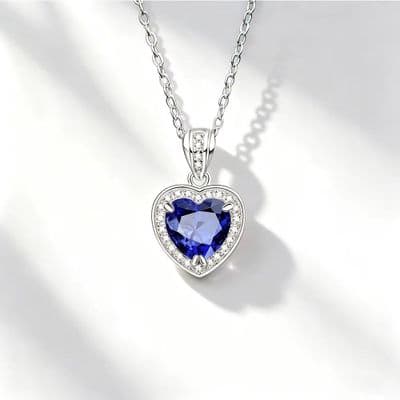 Titanic pendentif Coeur de l'Océan réplique Rose Dewitt Bukater Argent massif