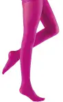 70 Denier Tights in Hot Pink, Black or White by Silky