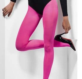 70 Denier Tights in Hot Pink, Black or White by Silky