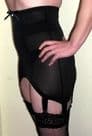 Longline Girdle in Black
