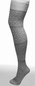 Fairisle Over Knee Socks