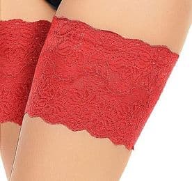Glamory Anti Chafing Bands in Black, Nude or Red Lace