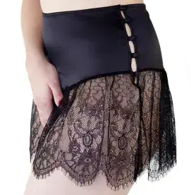 Lace And Satin French Knickers