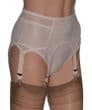 Pull-on Retro 6 Strap Suspender Belt & Knickers set in Beige