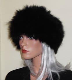 Real Fox Fur Headbands - Black, Brown or White