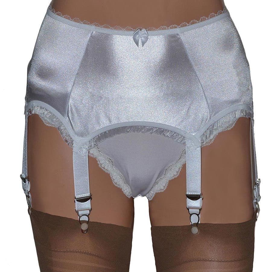 six strap garter belt Elaine Edwards Alicia 6 Strap Suspender Belt main image 1