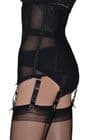 Underbust Corset Style Longline Girdle with 6 Suspender Straps