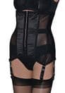Underbust Corset Style Longline Girdle with 6 Suspender Straps