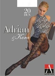 Shapely legs can take bold patterned hosiery