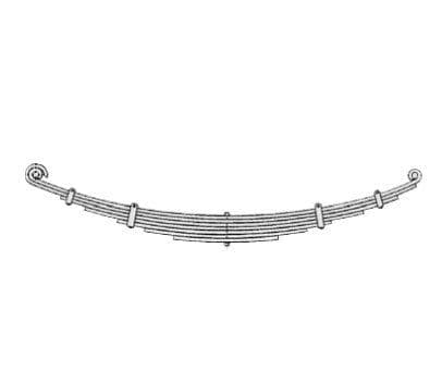 Scania 2 Series 7 Leaf Rear Multileaf Road spring 82 P82 92 P92 112 ...