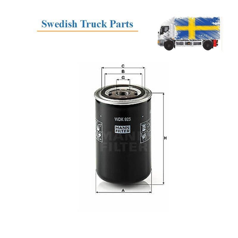 DAF XF95 Fuel Filter 1345335 1529638