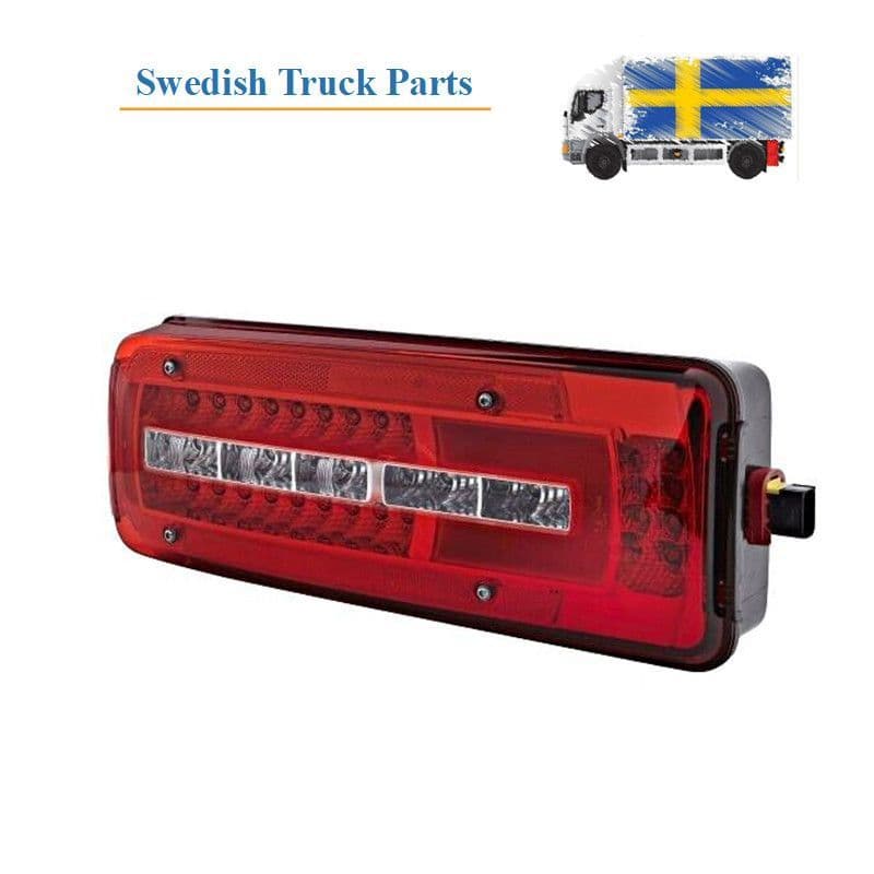 Daf Rear LED Tail light RH 2007616 LF45 LF55 Dynamic Indicators Reverse ...