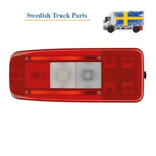 Daf LED Rear Tail light Lens Glass LH RH CF65 CF75 CF85 XF105 XF106