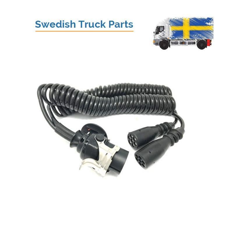 Electrical Susie Coil 15-Pin To Two Plug (2x7 Core) - Made In UK