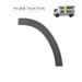 M9055 (RH) Wheel Arch Trim (Actros MP2)