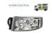 R8033 Headlamp Complete LH (Premium II) - Clear