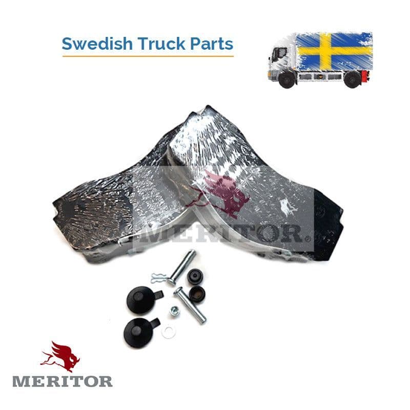 Scania Rear Brake Pad Kit Meritor 1390428 1527633 1734529 1856108 ...