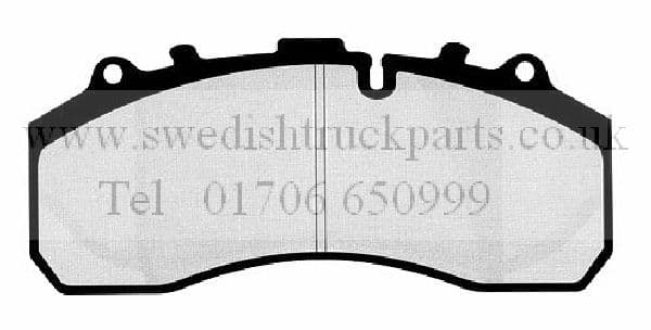 Man Rear Brake Pad Kit Meritor TGA TGS TGX TGL TGM 81508206056 ...