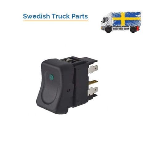 Scania Dash Switch Accessory Green Lamp Light 94 114 124 144 164 P94 ...