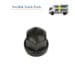 S9166 Black Plastic Wheel Nut Cover.