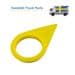 U0018 Wheel Nut Marker Checkpoint - Yellow PK x 100
