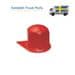 X102566 Wheel Nut Marker Dustite - Red (Full Cover) PK x 100