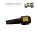 X1089 Yellow Service Male Coupling