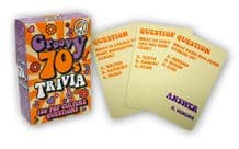 1970's Groovy Trivia Card Game