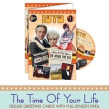 1970 to 1979 The time of your life DVD Greeting Card.