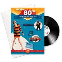 80th Birthday..The Story of your Life CD/Booklet
