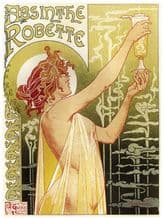 Absinthe Robette Metal Wall Sign (4 sizes)