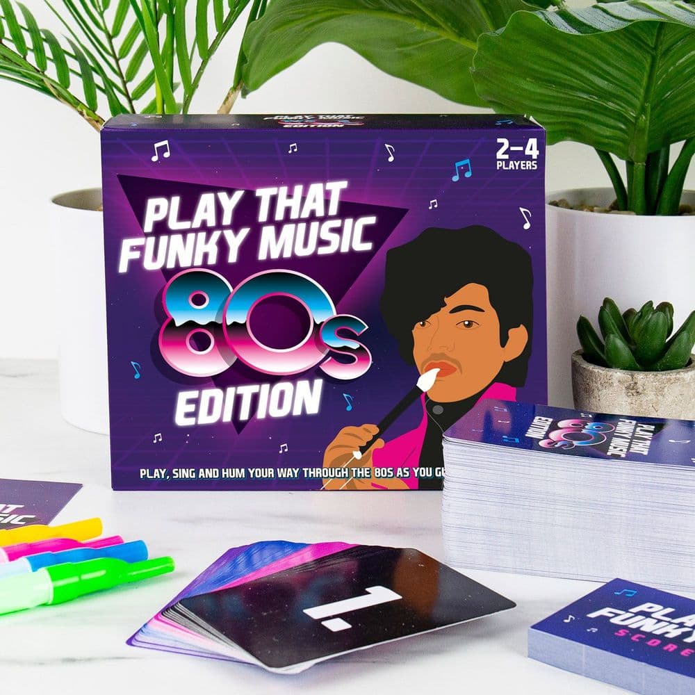 80s Funky Music Game 80s Music Game 40th Birthday Gift