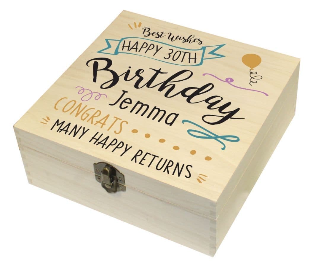 Birthday Memory Box