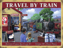 Cadbury's Steam Train Day Out Metal Wall Sign (3 sizes)