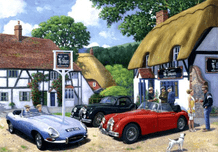 Classic Car Owners Club Metal Wall Sign (4 sizes)