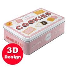 Cookies and Biscuits - Embossed Storage Tin