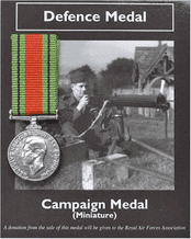 Defence Medal (miniature)