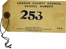 Evacuee Name Tag (Replica)