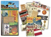 Football Nostalgia Memorabilia Gift Pack