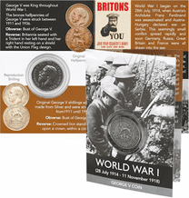 George V Shilling WWI Coin Pack