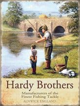 Hardy Brothers Fishing Tackle Metal Wall Sign (3 sizes)
