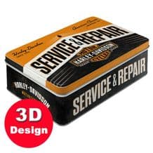 Harley Davidson Service and Repair- Embossed Storage Tin