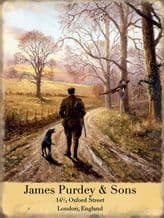 Home from the Shoot Metal Wall Sign (3 sizes)