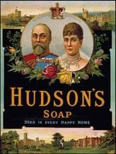 Hudsons King and Queen Soap Metal Wall Sign (4 sizes)