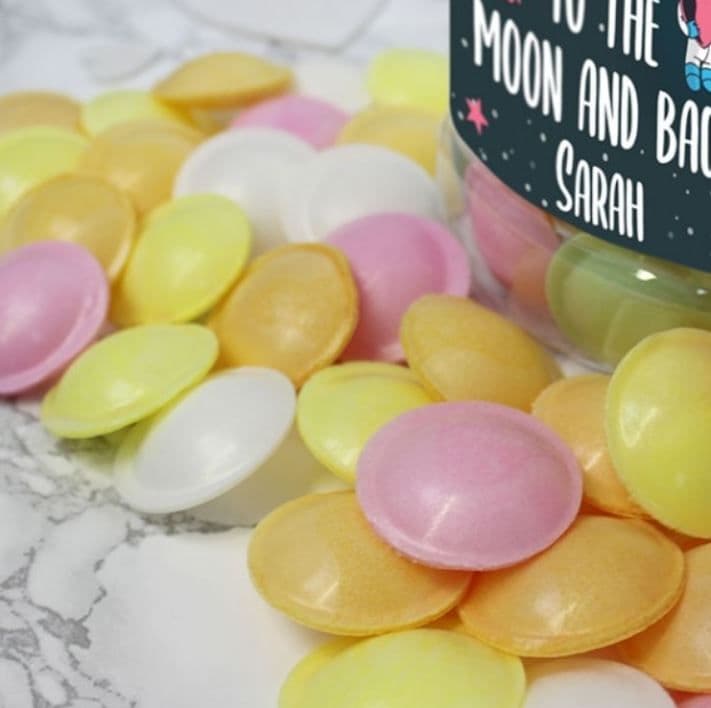 Personalised Flying Saucers Jar Valentines Day Gifts Unique Gift Ideas