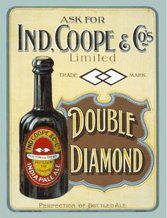 Ind Coope Metal Wall Sign (3 sizes)