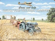 Land Girls Victory Harvest Metal Wall Sign (4 sizes)