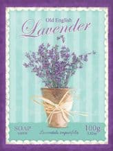 Lavender Soap Metal Wall Sign (4 sizes)