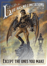 Life Has No Limits Metal Wall Sign (4 sizes)