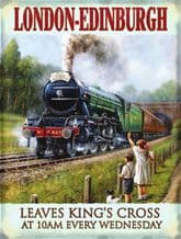 LNER Flying Scotsman Metal Wall Sign (4 sizes)